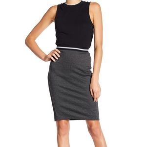 Joe fresh jersey jacquard pencil skirt